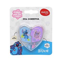 CORRETIVO FITA MOLIN DISNEY CORACAO STITCH 5MMX5M COM 2