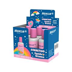 CORRETIVO LIQUIDO MERCUR 18ML CORES MAGICAS