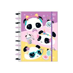 CADERNO DESMONTAVEL 10X1 160 FOLHAS TILIDISCO 25 LOVELY FRIEND