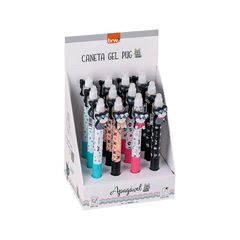 CANETA GEL BRW APAGAVEL 0.7MM PUG SORTIDA