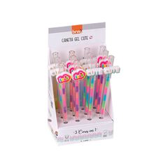 CANETA GEL BRW 0.7MM CUTE SORTIDA