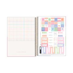 CADERNO CAPA DURA 20X1 320 FOLHAS HAPPY 25 TILIBRA