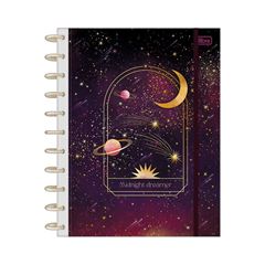 CADERNO DESMONTAVEL 01X1 80 FOLHAS TILIDISC MAGIC 25 TILIBRA