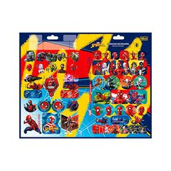 ADESIVO DECORADO DUPLO G TILIBRA SPIDER MAN