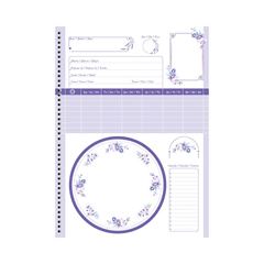 CADERNO CAPA DURA ESPIRAL 01X1 80 FOLHAS LAVENDER 25 ANIMATIVA