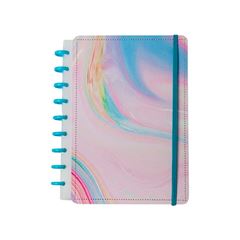 CADERNO DESMONTAVEL 01X1 80 FOLHAS 21,5X29,5 G ALGODAO DOCE DISKO