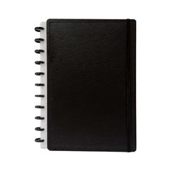 CADERNO DESMONTAVEL 01X1 80 FOLHAS 21,5X29,5 G BLACK DISKO