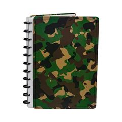 CADERNO DESMONTAVEL 01X1 80 FOLHAS 19,0X25,5 M CAMUFLADO DISKO