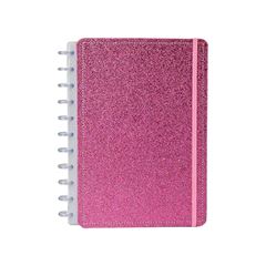 CADERNO DESMONTAVEL 01X1 80 FOLHAS 19,0X25,5 M SHINE ROSA DISKO