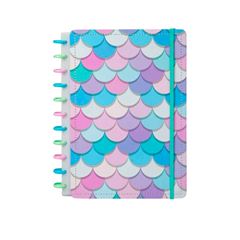 CADERNO DESMONTAVEL 01X1 80 FOLHAS 21,5X29,5 G MERMAID DISKO