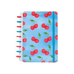 CADERNO DESMONTAVEL 01X1 80 FOLHAS 19,0X25,5 M AQUARELA CEREJA DISKO