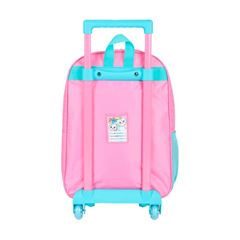 MOCHILA RODA LUXCEL INFANTIL + LANCHEIRA CINDY ROSA