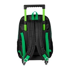 MOCHILA RODA LUXCEL INFANTIL + LANCHEIRA AVENGERS VERDE