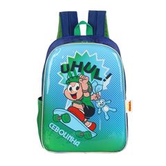 MOCHILA COSTAL LUXCEL INFANTIL TURMA DA MONICA 16