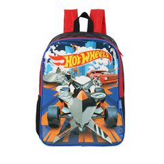 MOCHILA COSTAL LUXCEL INFANTIL HOT WHEELS 16