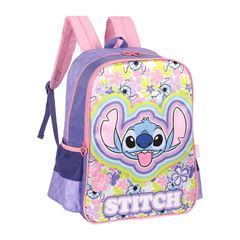 MOCHILA COSTAL LUXCEL INFANTIL STITCH 16