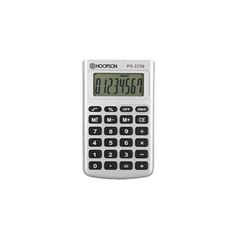 CALCULADORA HOOPSON BOLSO PS-2239 8 DIGITOS CINZA