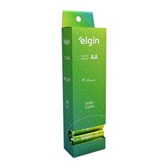 PILHA ALCALINA PEQUENA AA COM 24 ELGIN