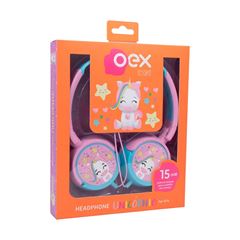 FONE OUVIDO OEX HEADPHONE HP304 UNICORNIO