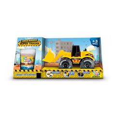 BRINQUEDO AREIA MAGICA ACRILEX 200G SUPER TRUCK PA CARREGADEIRA