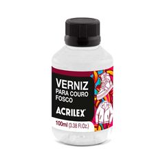 VERNIZ COURO FOSCO 100ML ACRILEX