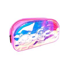 ESTOJO ESCOLAR TRILHARTY BIG HOLOGRAFICO PETS PINK NEON