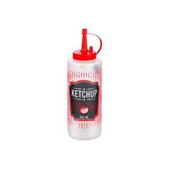 BISNAGA PLASTICA 350ML PLASDURAN KETCHUP