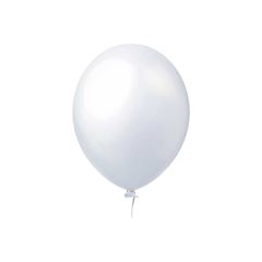 BALAO 06,5 LISO HAPPY DAY COM 50 BRANCO