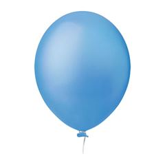 BALAO 09 LISO HAPPY DAY COM 50 REDONDO AZUL CELESTE