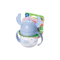 CANECA PLASTICA INFANTIL PLASUTIL 260ML TRIO STITCH