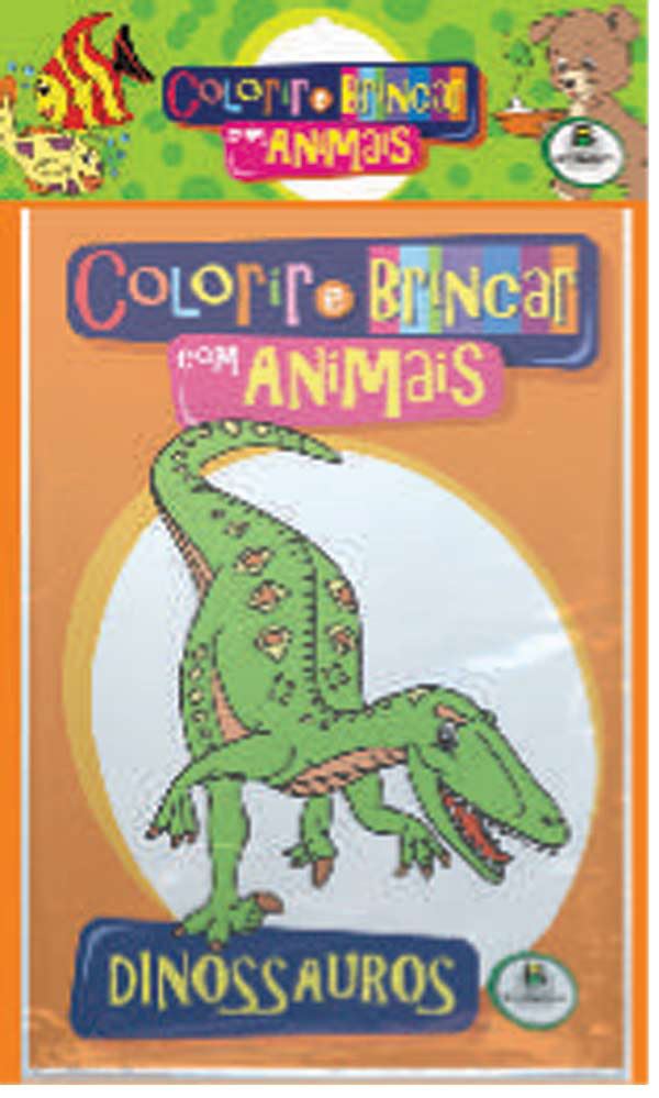 Brincar, Aprender e Colorir Dinossauros - Todolivro
