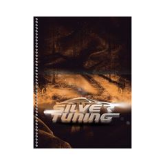 CADERNO CAPA DURA ESPIRAL 15X1 240 FOLHAS SILVER TUNING 25 ANIMATIVA