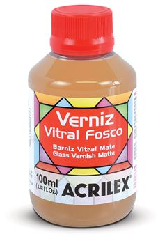 VERNIZ VITRAL FOSCO 100ML ACRILEX