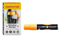 MARCADOR VIDRO COMPACTOR WINDOW MARKER LARANJA