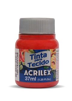 TINTA TECIDO ACRILEX 37ML VERMELHO ESCARLATE 508