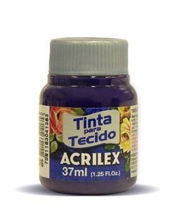 TINTA TECIDO ACRILEX 37ML VIOLETA 516