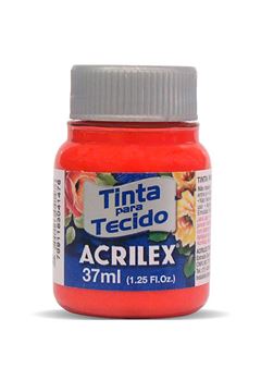 TINTA TECIDO ACRILEX 37ML VERMELHO VIVO 541