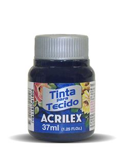 TINTA TECIDO ACRILEX 37ML AZUL MARINHO 544