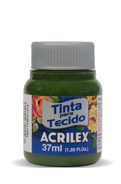 TINTA TECIDO ACRILEX 37ML VERDE OLIVA 545