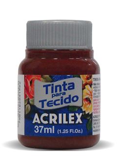 TINTA TECIDO ACRILEX 37ML VINHO 565