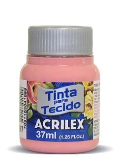 TINTA TECIDO ACRILEX 37ML ROSA CHA 567