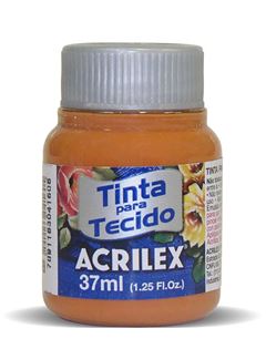 TINTA TECIDO ACRILEX 37ML CARAMELO 569