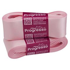 FITA CETIM 38MM PROGRESSO PECA ROSA BEBE 310