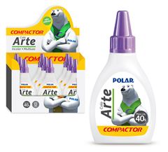 COLA TRANSPARENTE POLAR ARTE 40G COMPACTOR