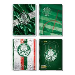 CADERNO CAPA DURA ESPIRAL 01X1 80 FOLHAS PALMEIRAS 25 CREDEAL