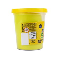 MASSA MODELAR SOFT 500G ACRILEX 102 AMARELO LIMAO