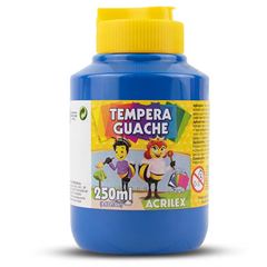 TINTA GUACHE 250ML ACRILEX AZUL TURQUESA 501