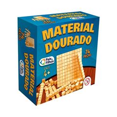 MATERIAL DOURADO MADEIRA 74 PECAS P&F