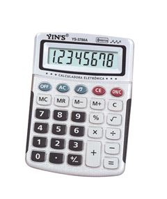 CALCULADORA YIN S MESA YI18087 8 DIGITOS