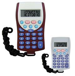 CALCULADORA YIN S BOLSO YI17018 COM CORDAO 8 DIGITOS